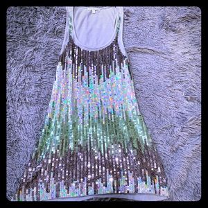Sequin Tank
